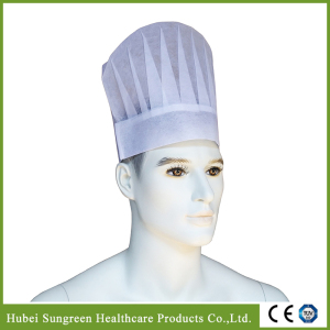 Non-Woven Chef Hat, Chef Cap with Medium Height